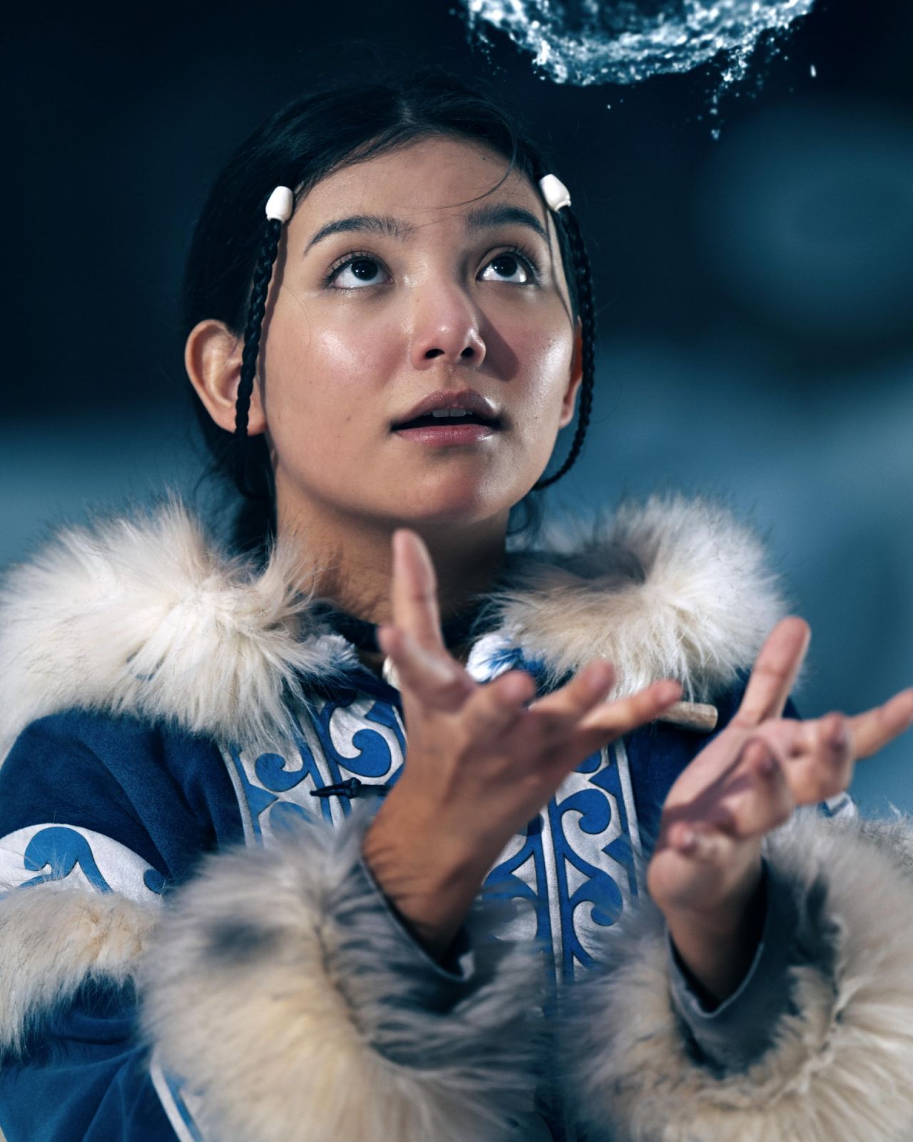 Kiawentiio as Katara (Photo: Netflix)
