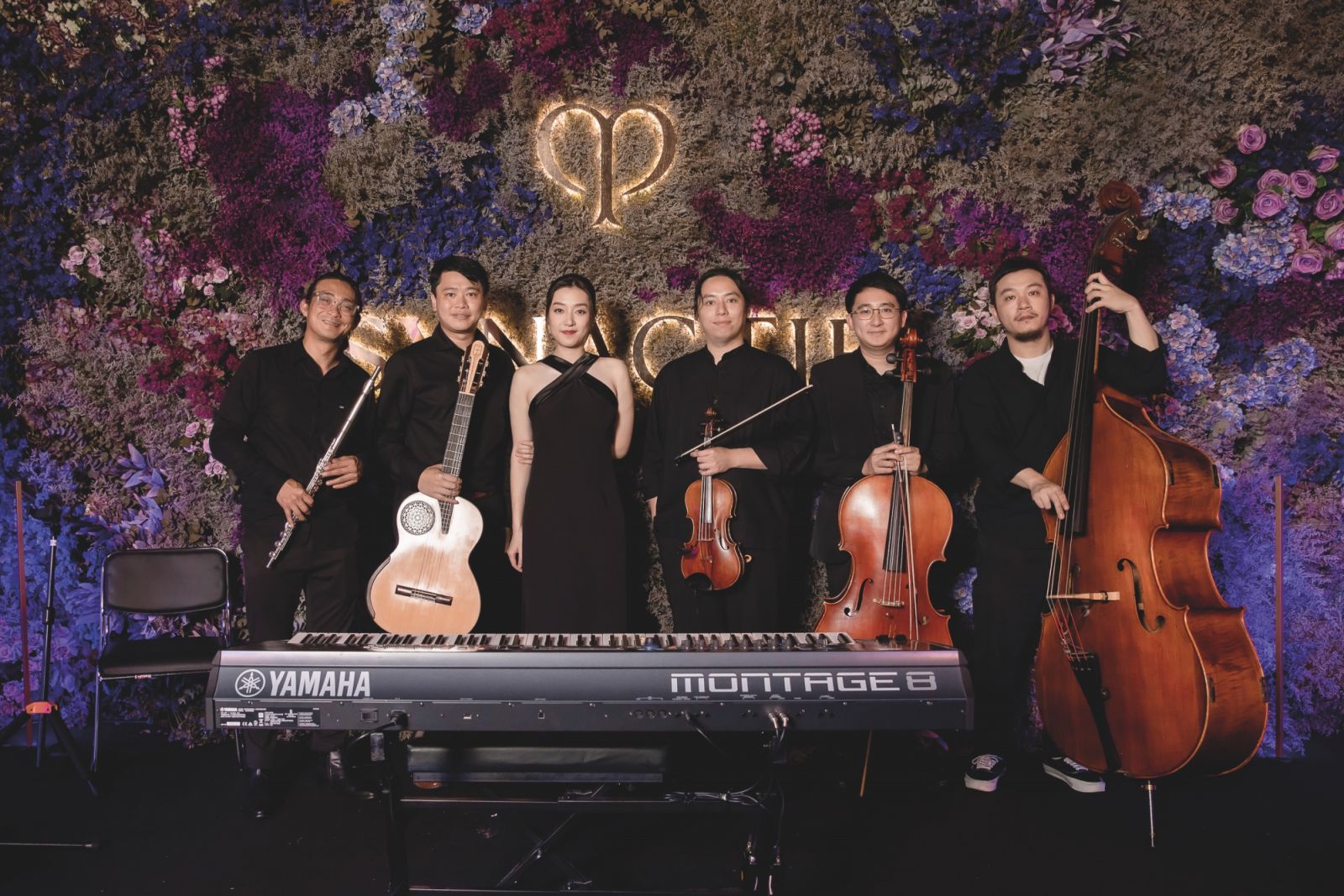 Joyce Cheung and her orchestra (Photo: courtesy of Clé de Peau Beauté)
