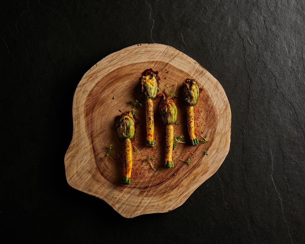 Stuffed courgette (Image: Revolver)
