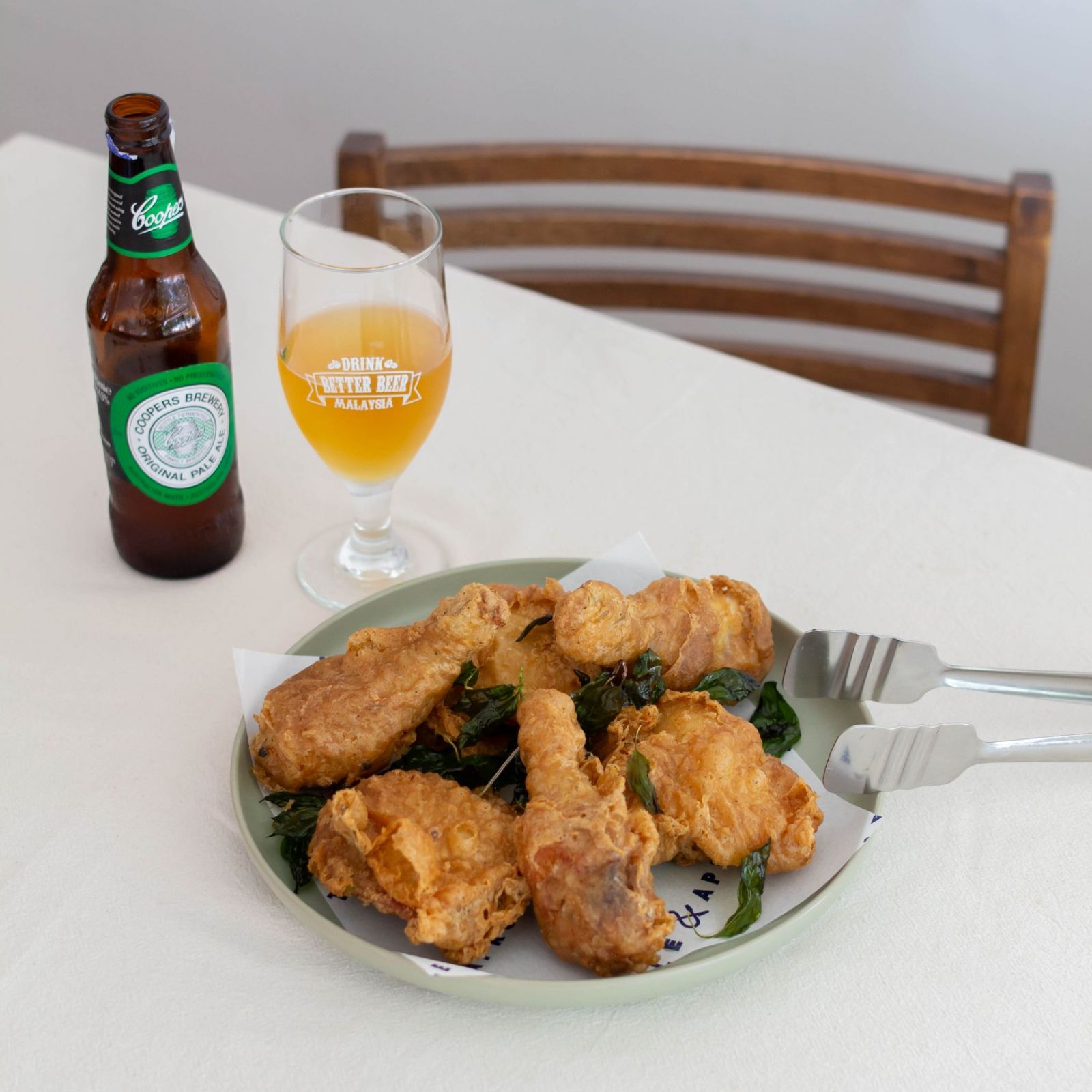 Buckwheat fried chicken (Photo: Table & Apron)