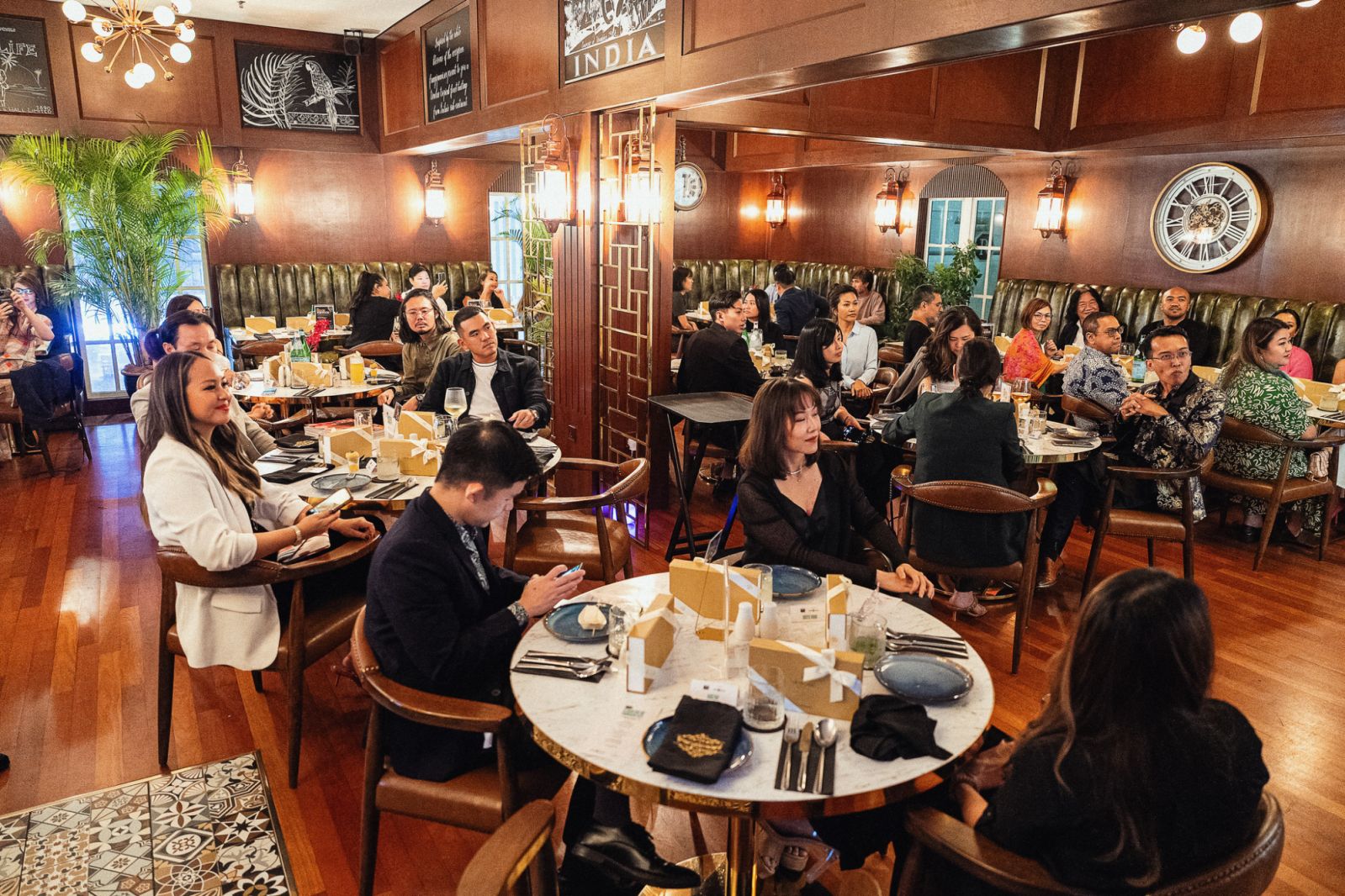2023 Gen.T honourees and guests were treated to a delectable selection of Southern Indian cuisine during the event (Photo: Daniel Adams)