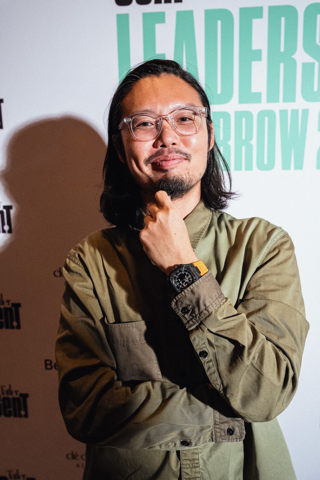Gen.T honouree Shin Tseng wore a Bell & Ross BR-X5 Carbon Orange watch during the event (Photo: Daniel Adams)