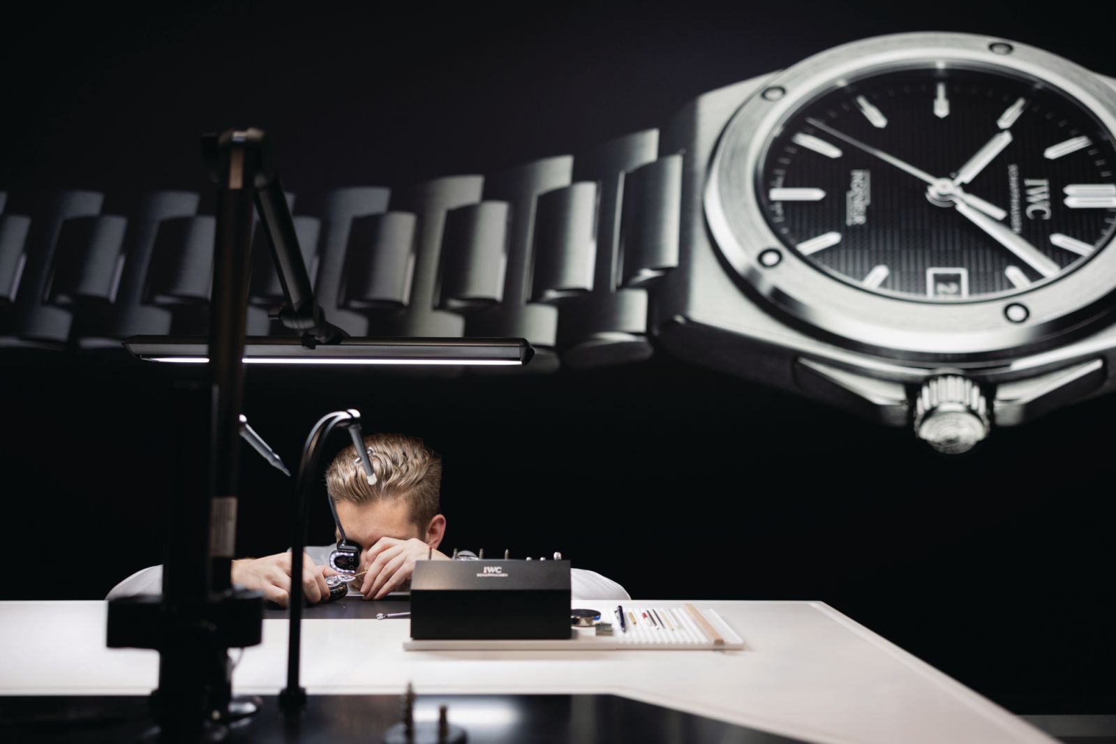 The IWC booth at Watches and Wonders 2023 (Photo: courtesy of IWC Schaffhausen)
