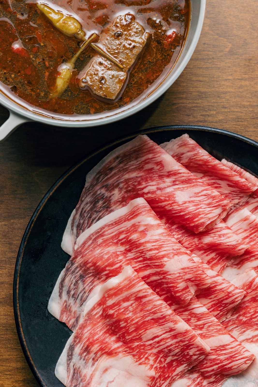 肉大人_泡椒麻辣湯與日本尾崎和牛
