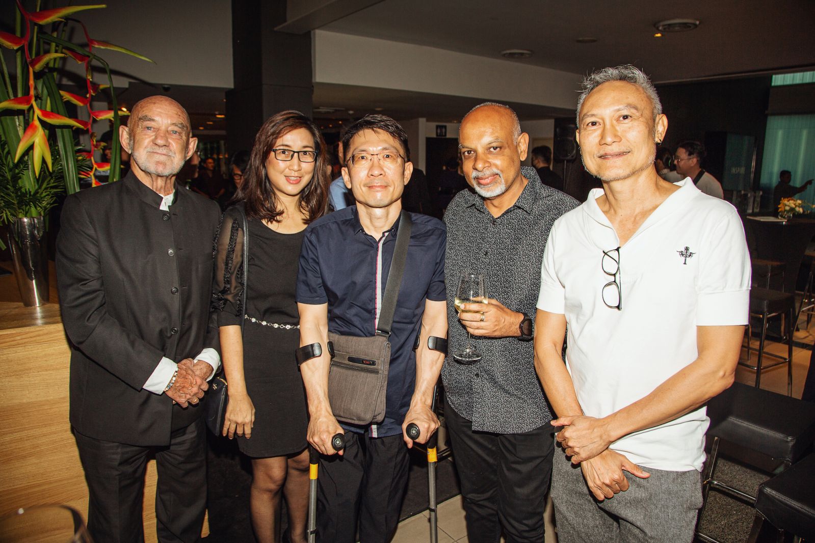 Professor Robert Powell, Mrs Choo Gim Wah, Choo Gim Wah of Choo Gim Wah Architect, Melvyn Kanny of MJ Kanny Architect, Lin Ho