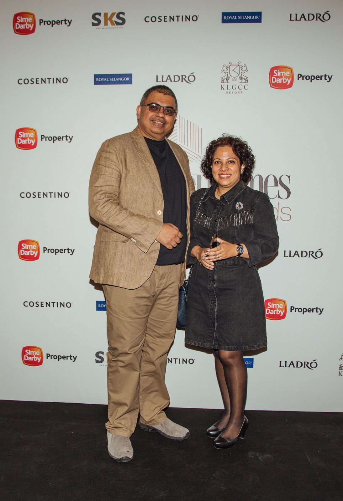 Ramesh Seshan of Seshan Design and wife