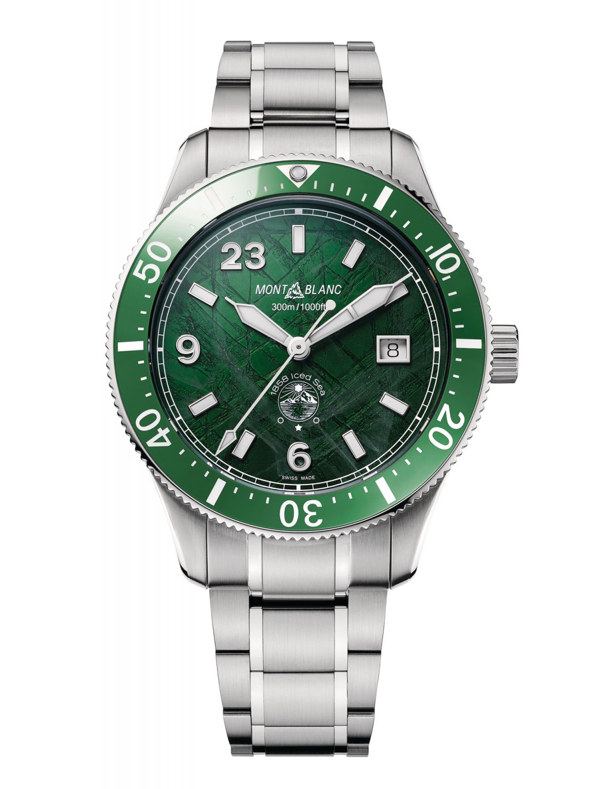 The Montblanc Iced Sea Automatic Date (Photo: courtesy of Fine Watch Club/GMT)