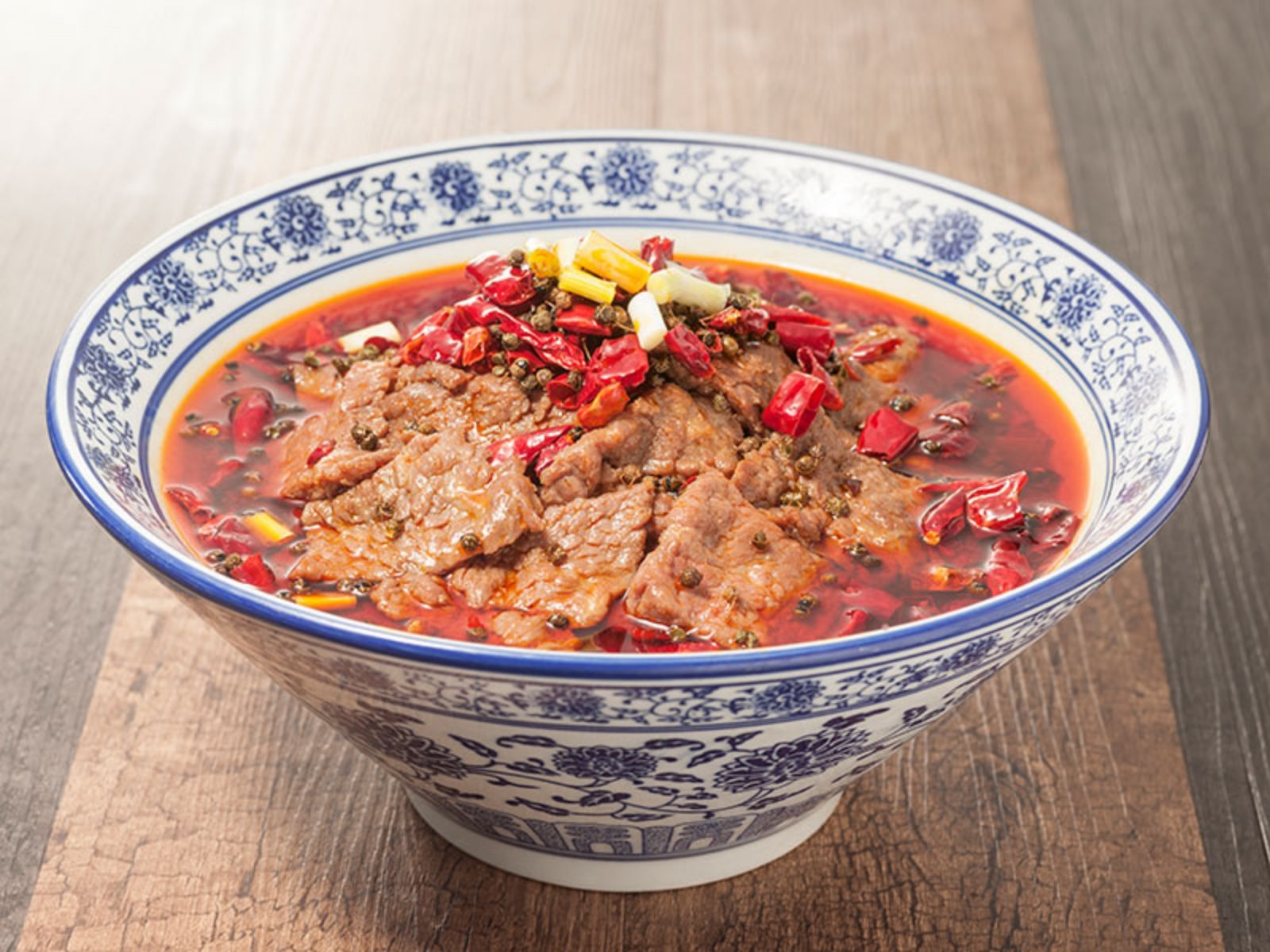Paradise Dynasty Poached Beef in Szechuan Chilli Oil