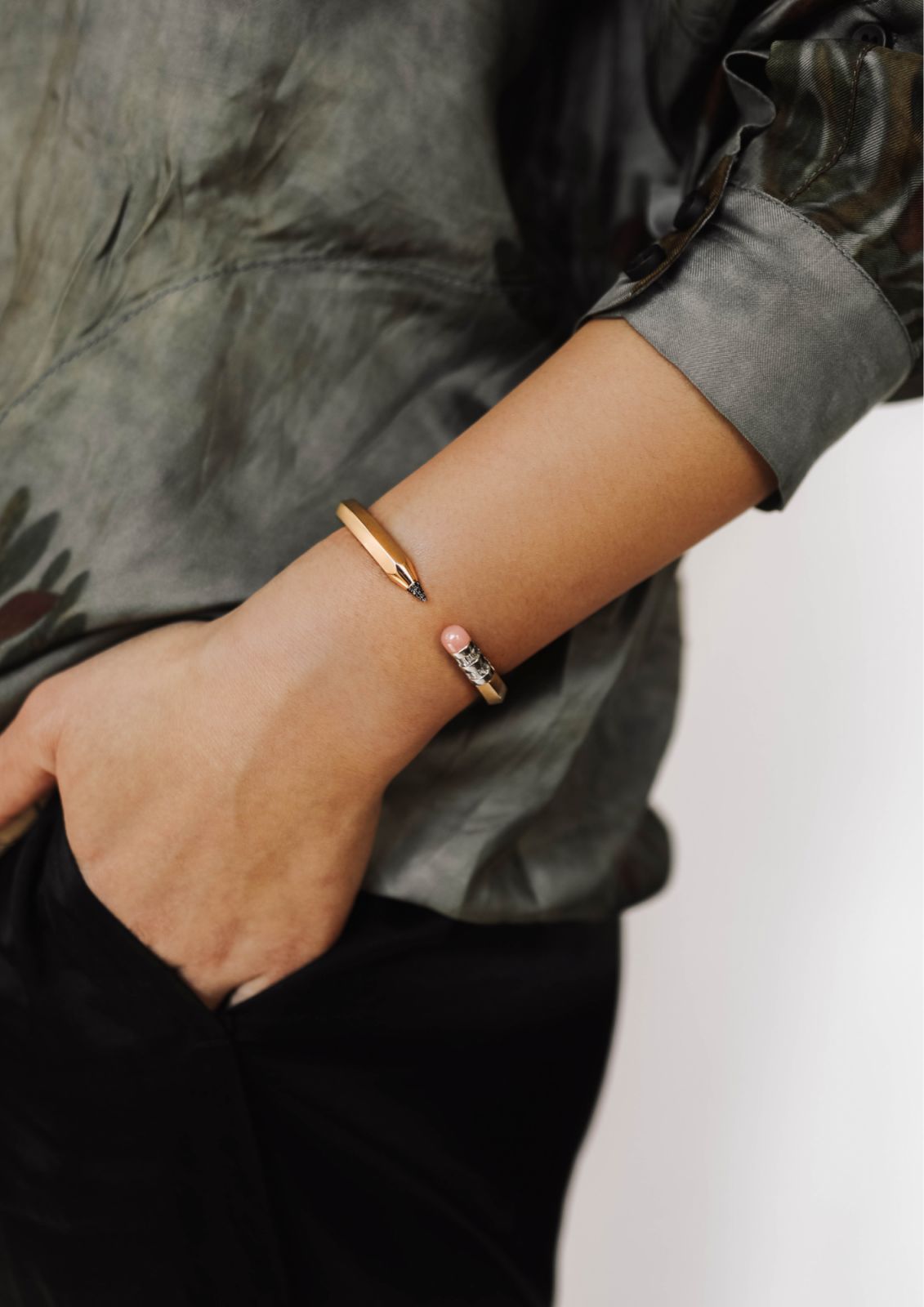 Pencil bracelet (Photo: courtesy of Nadine Ghosn)
