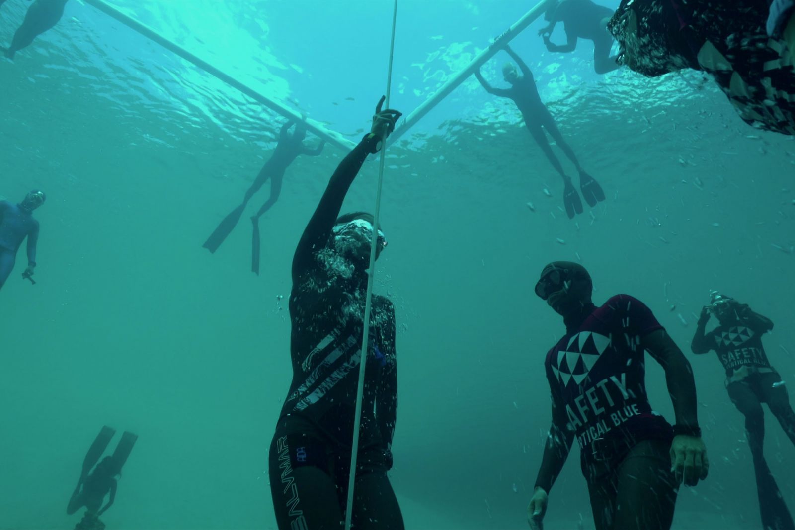 The Deepest Breath. Alessia Zecchini in The Deepest Breath. Cr. Courtesy of Netflix © 2023