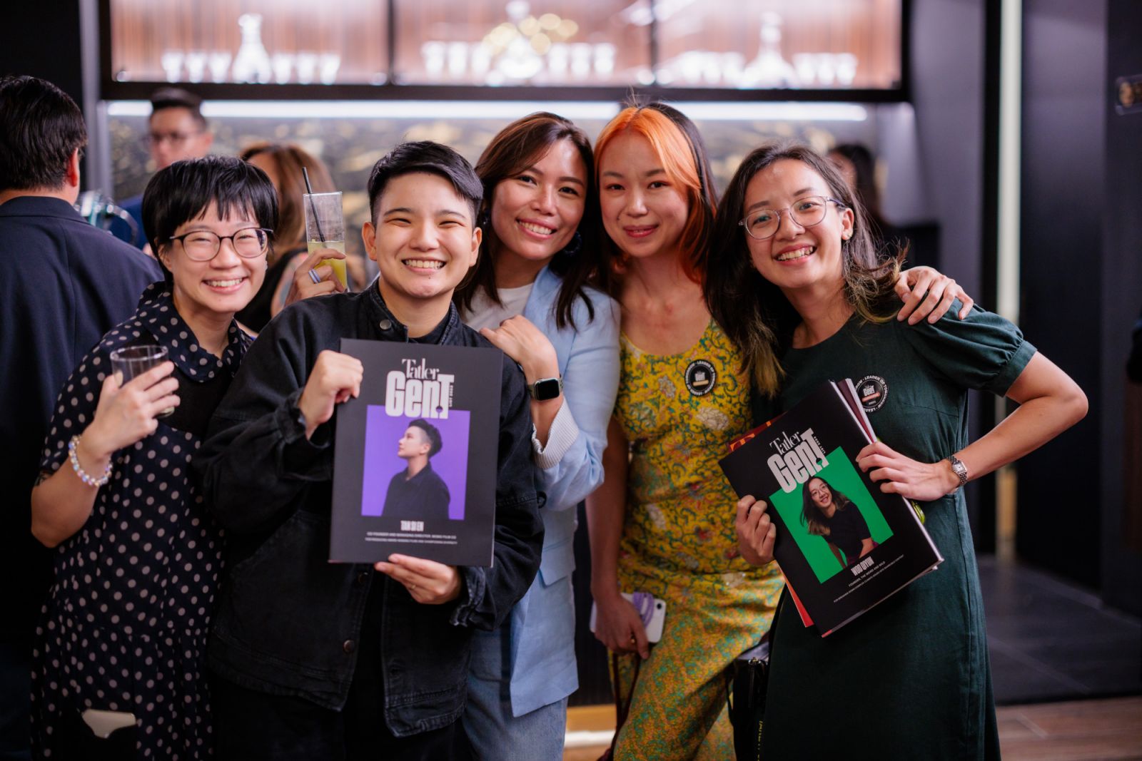 Leong Pui Yee, Tan Si En, Carol Hong, Amanda Lee Koe, Woo Qiyun (Photo: Max Chan)