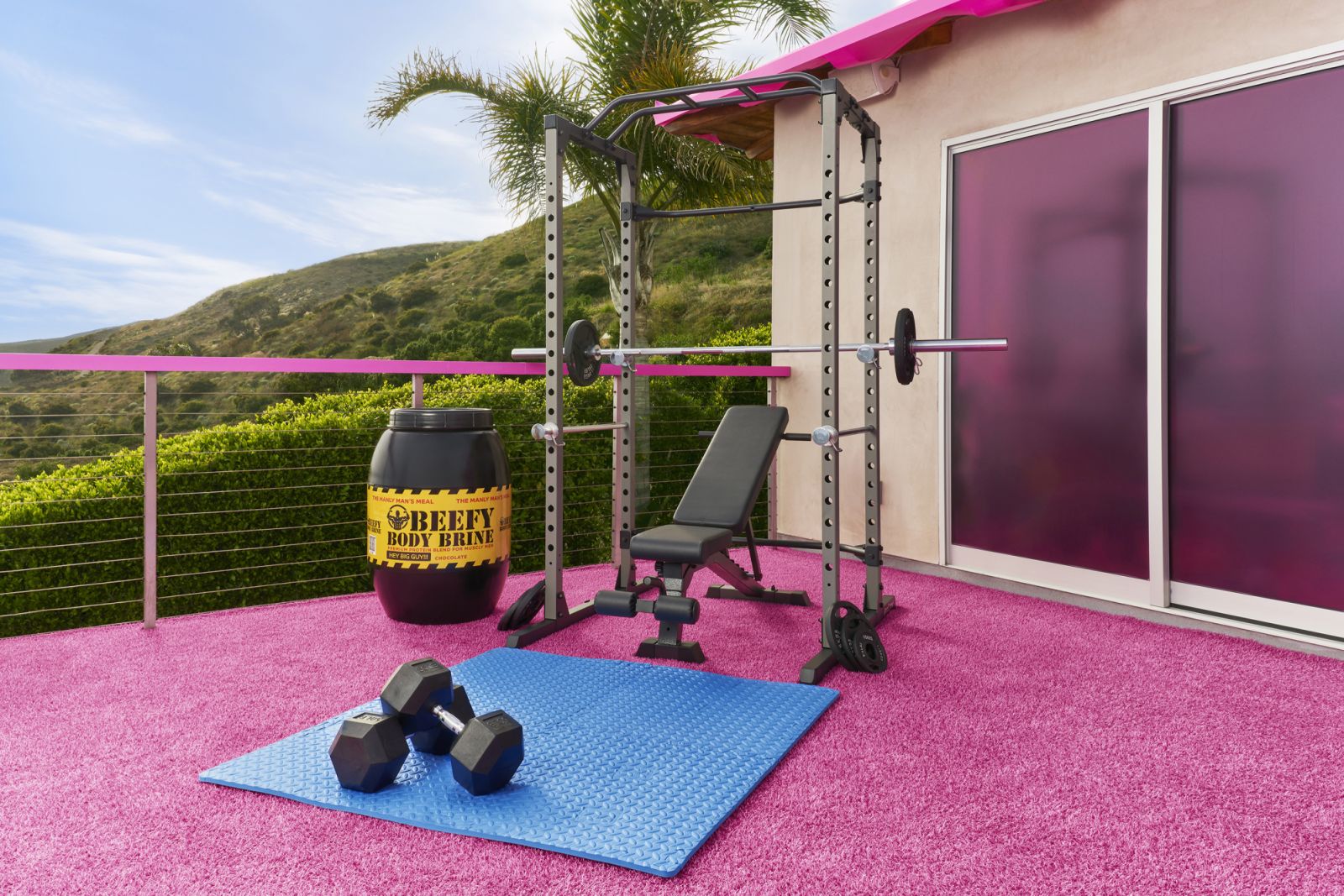 Ken's DreamHouse Airbnb - Gym (Photo: Joyce Lee)