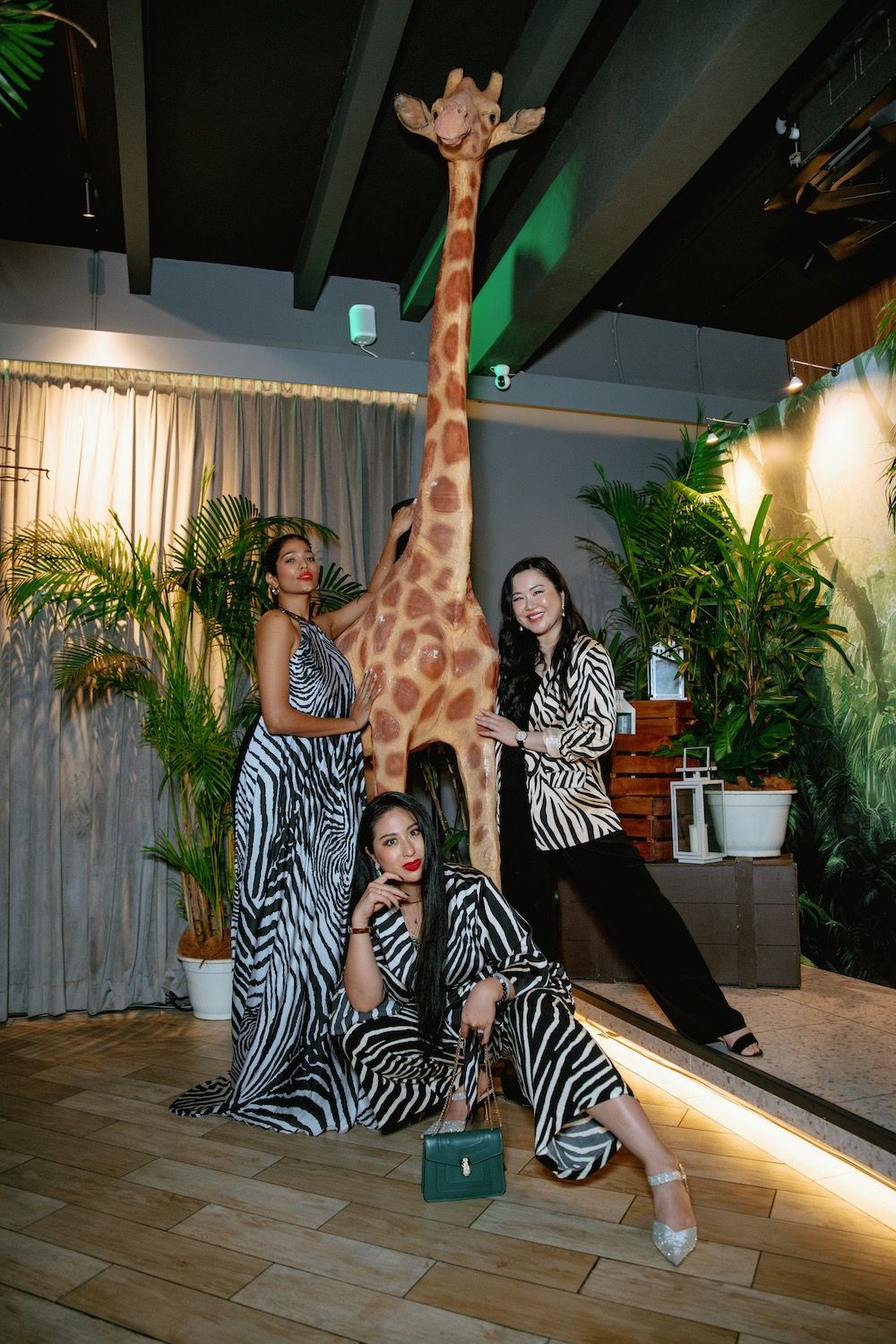 Thanuja Ananthan, Jasiminne Yip and Sheena Teo