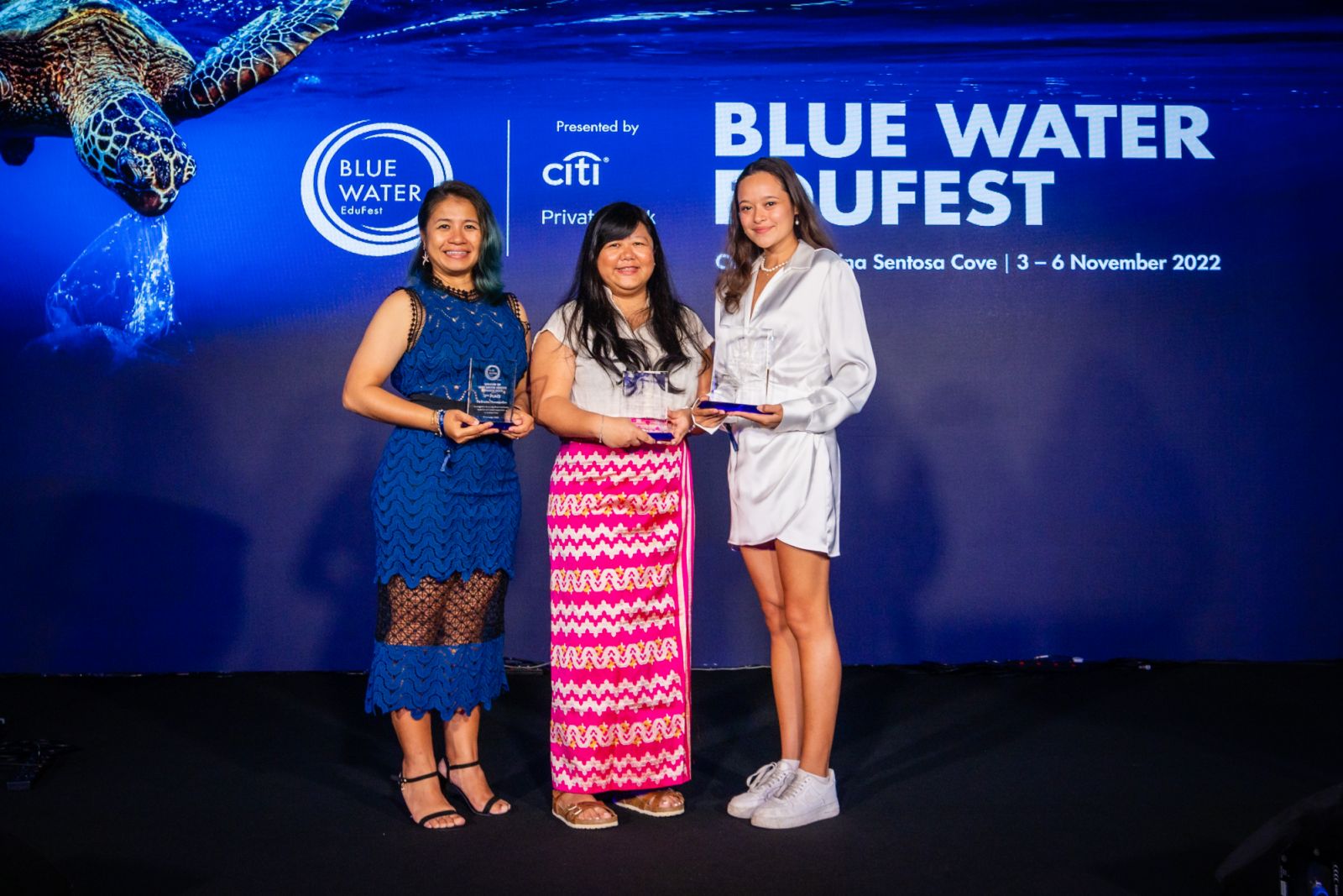 Dr Louisa Ponnambalam, Thanda Ko Gyi and Melati Riyanto Wijsen