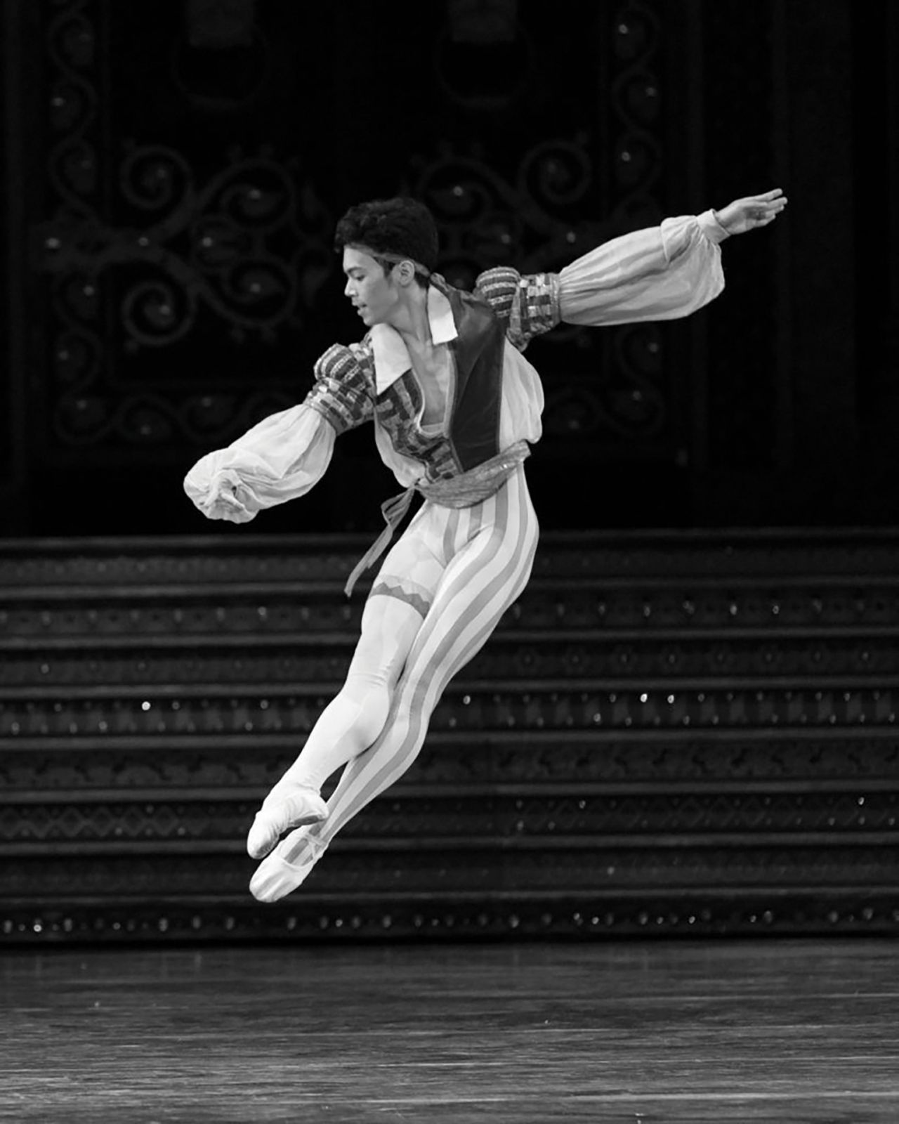 Elwince Magbitang in the Neapolitan Dance from Swan Lake. Photo: Rosalie OâConnor.
