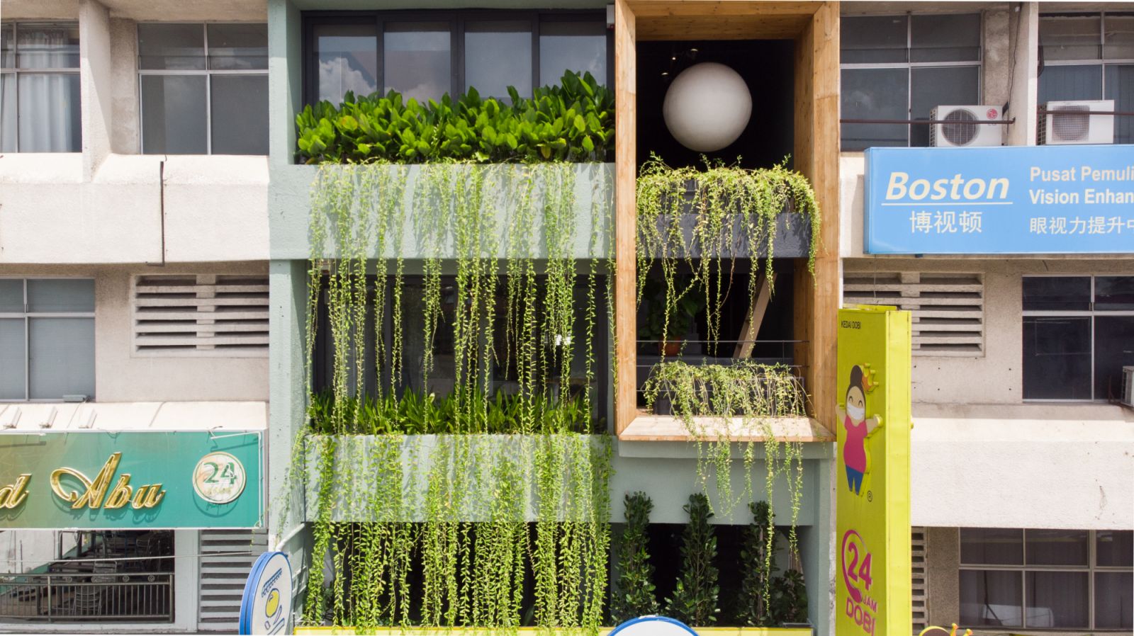 A view of the hanging gardens (Photo: Courtesy of EDI)