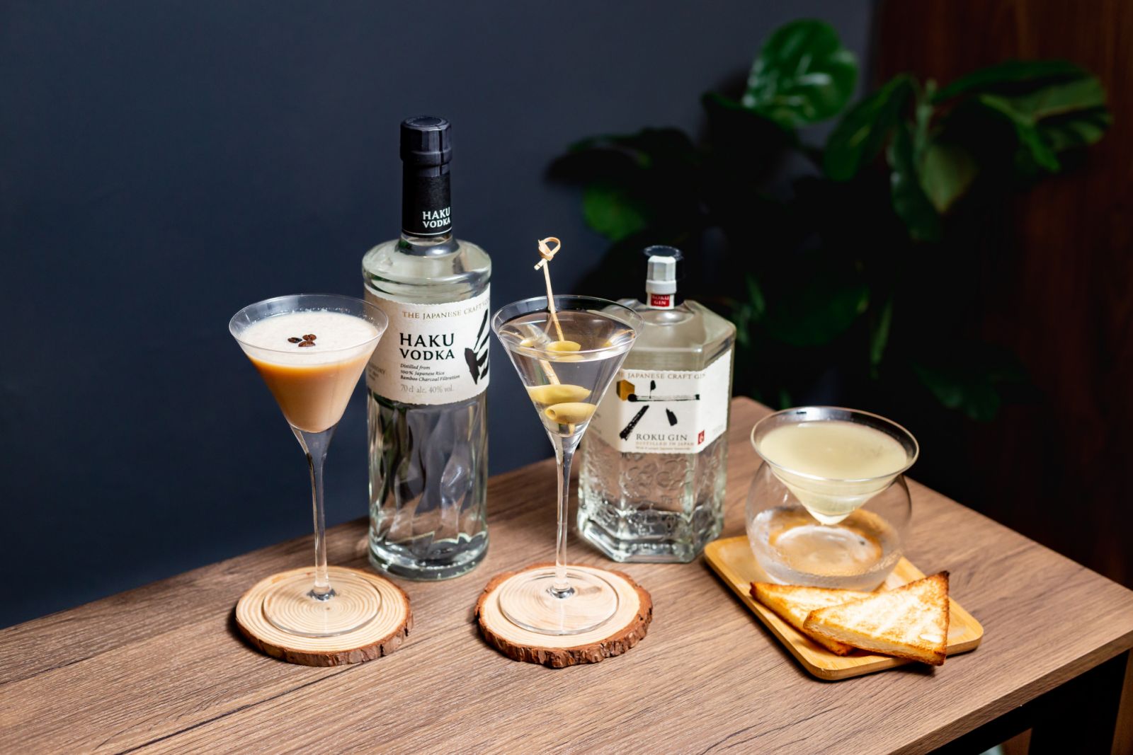 The Espresso Martini, Dry Martini, and Breakfast Martini at Xun