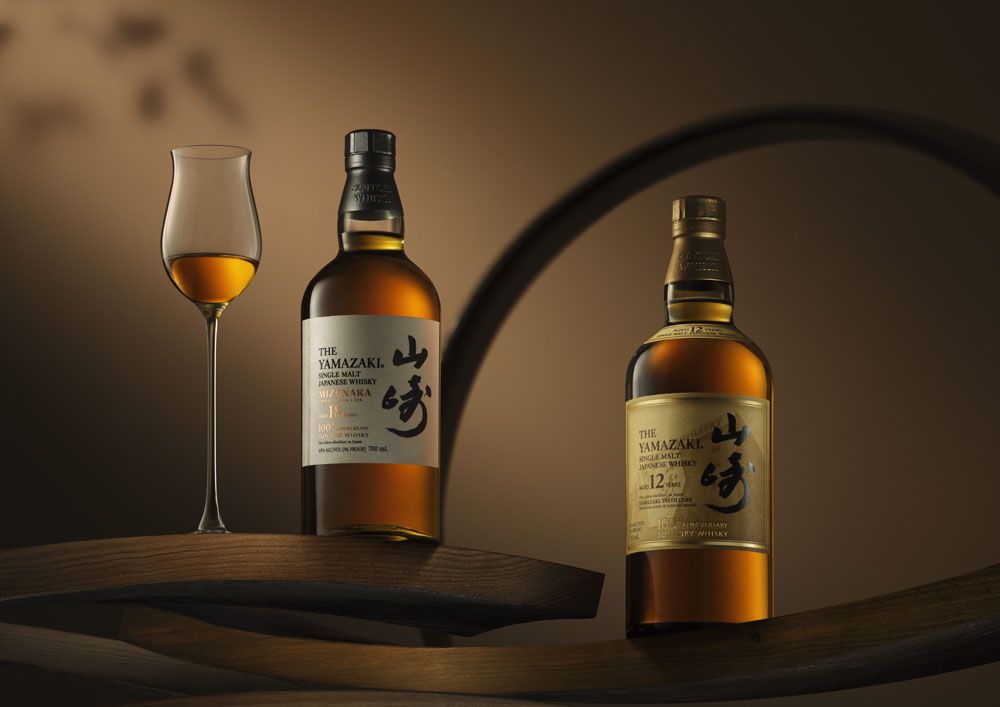 Yamazaki 18 Year Old and 12 Year Old