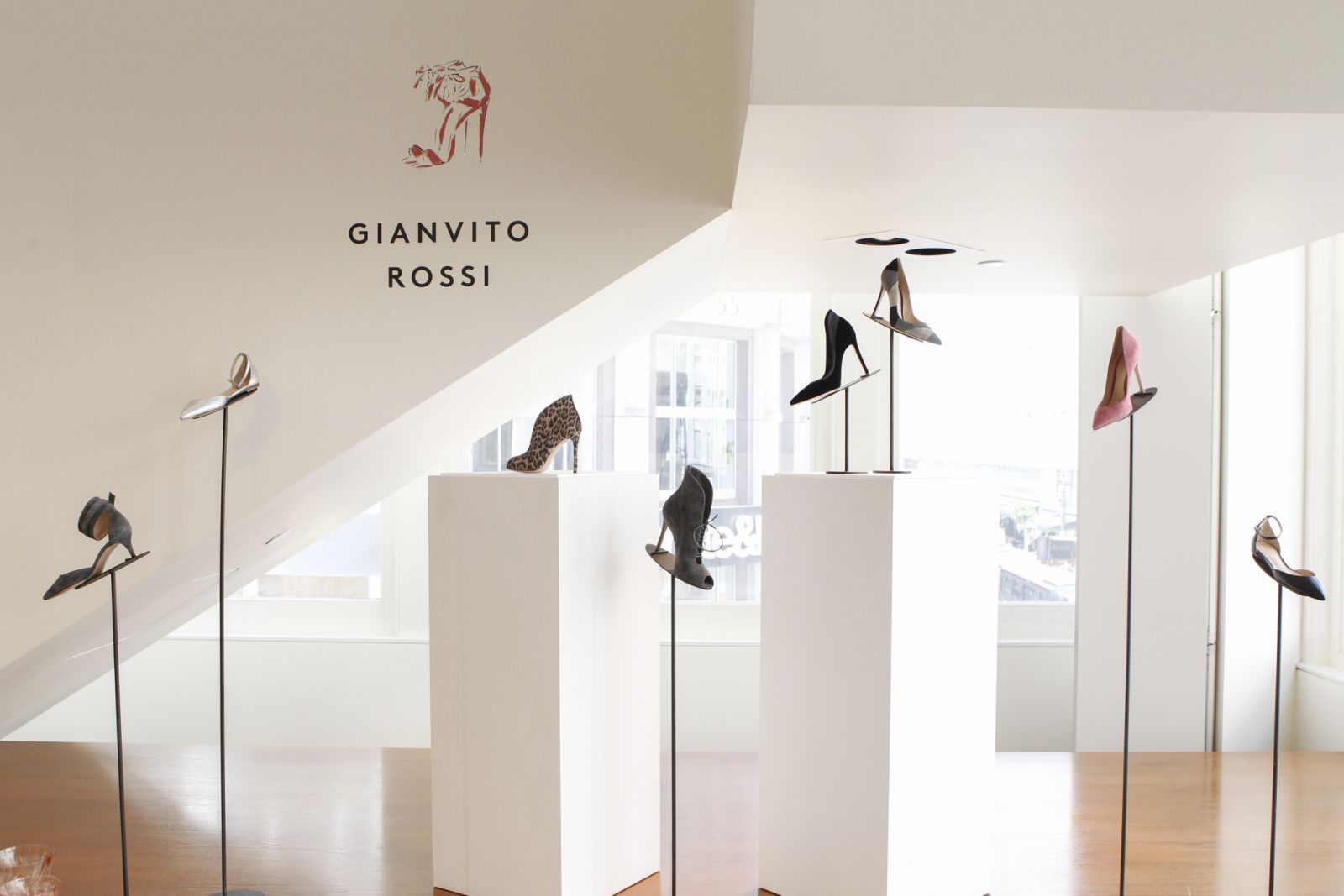 SAN FRANCISCO, CA - AUGUST 25:  Atmosphere at the Susan Atherton and Barneys New York private luncheon for Gianvito Rossi on August 25, 2015 in San Francisco, California.  (Photo by Kimberly White/Getty Images for Barneys New York)