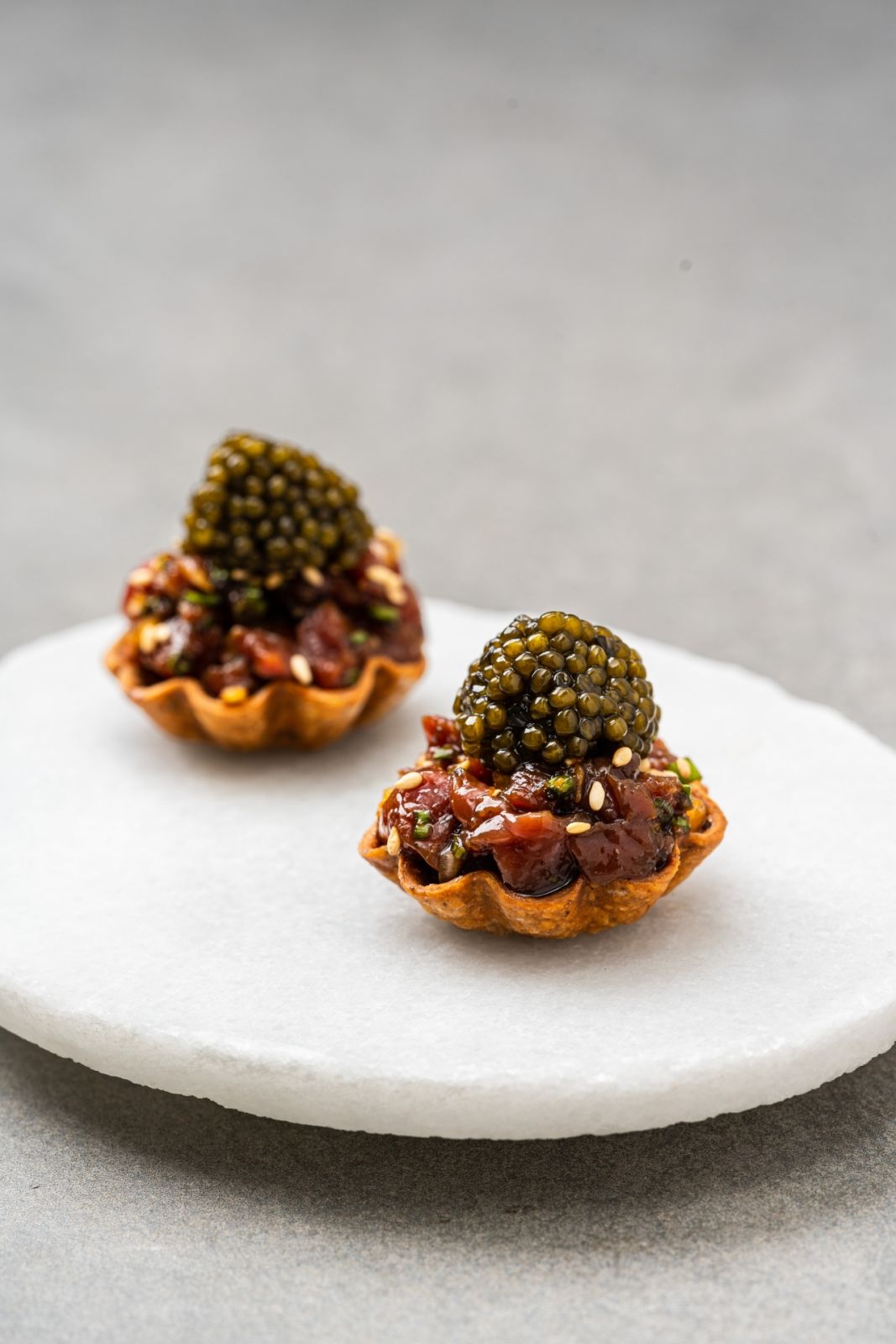 Gallery by Chele x Meta 10 years - yukhoe tart with caviar.1