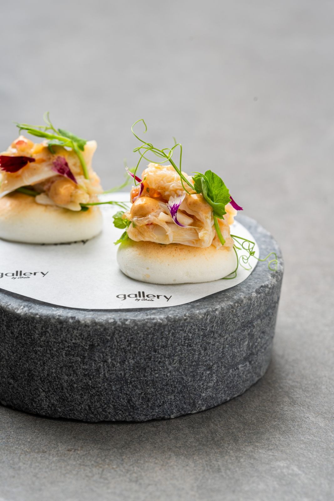 Gallery by Chele x Meta 10 years - crab canape.2