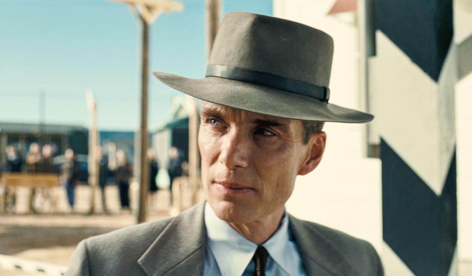 USA. Cillian Murphy in a scene from the (C)Universal Pictures new film: Oppenheimer (2023) . Plot: The story of American scientist J. Robert Oppenheimer and his role in the development of the atomic bomb. Ref: LMK110-J9914-170523Supplied by LMKMEDIA. Editorial Only.Landmark Media is not the copyright owner of these Film or TV stills but provides a service only for recognised Media outlets. pictures@lmkmedia.com