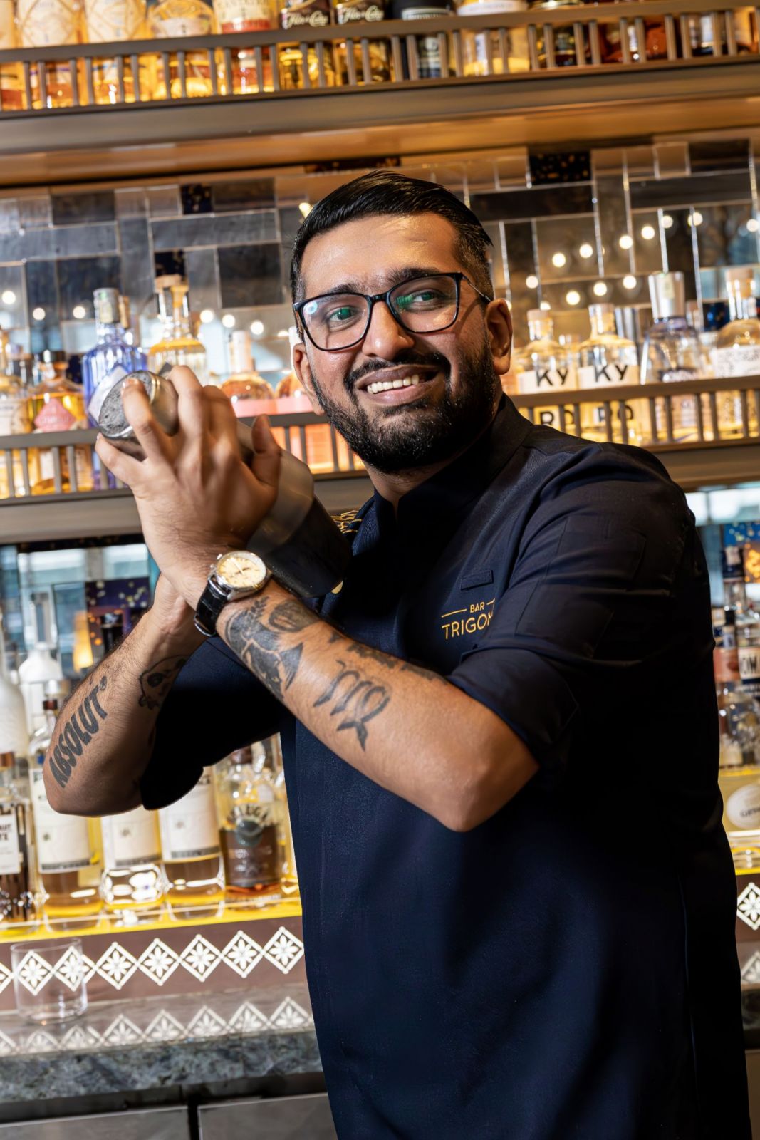 Rohan Matmary, head bartender at Bar Trigona