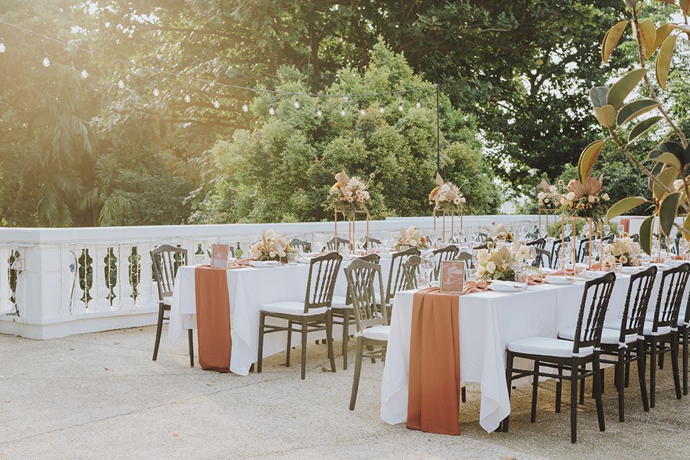 The al fresco area which can host up to 50 guests