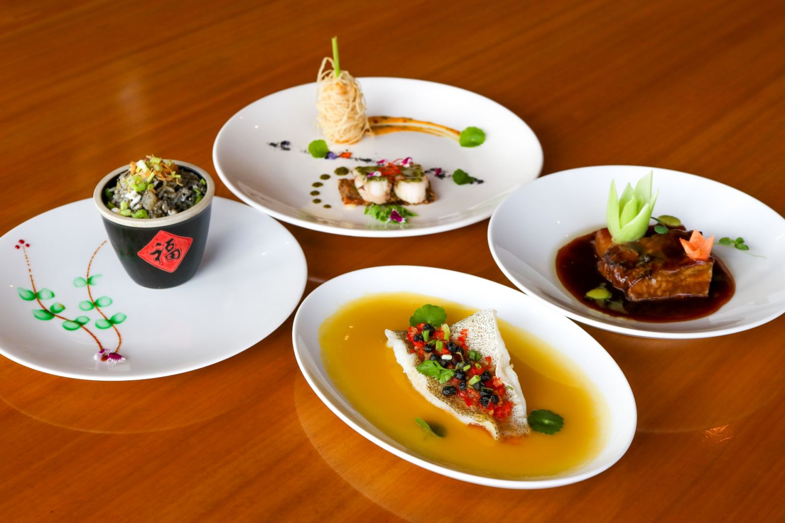 China Blue by Jereme Leung Menu