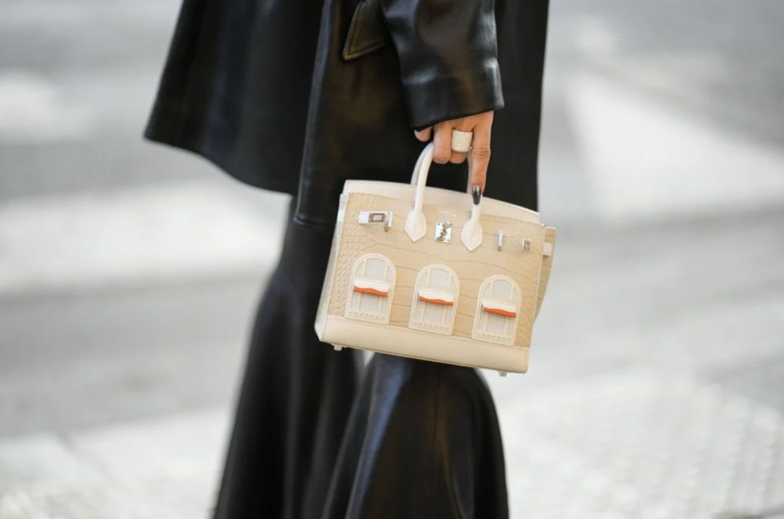 HERMÈS NEIGE SNOW FAUBOURG BIRKIN(Photo: Getty Images)