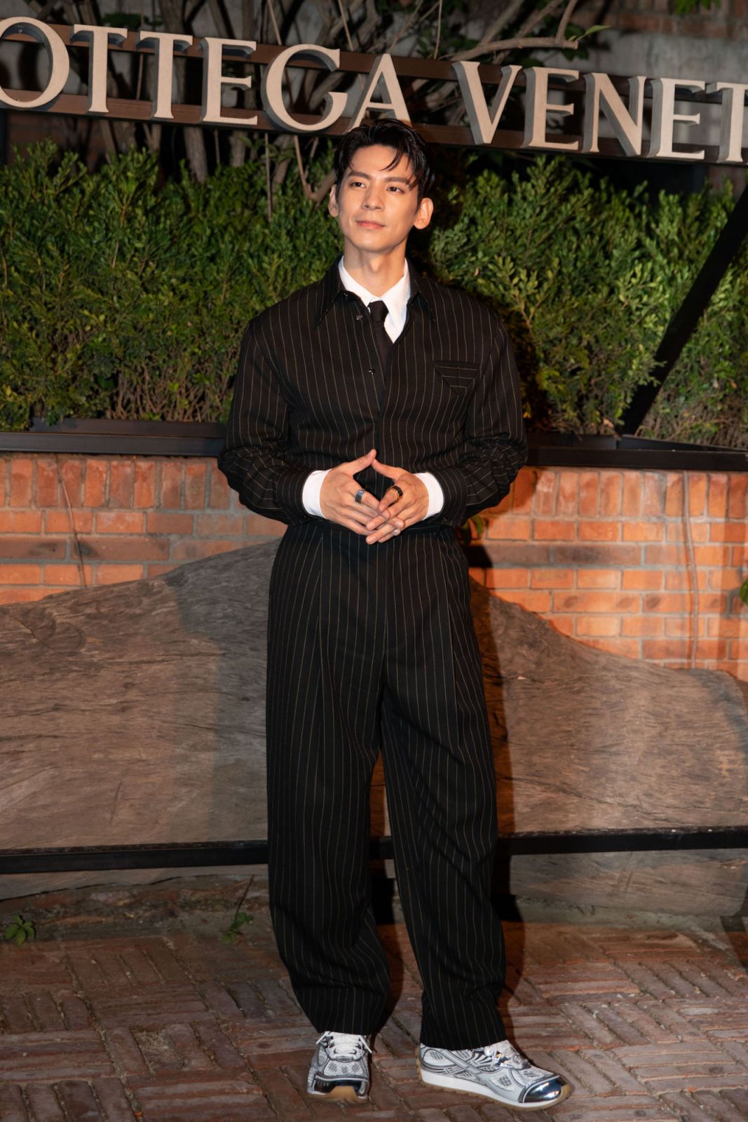 BEIJING, CHINA - JULY 20: Actor Austin Lin Po-Hung attends Bottega Veneta FW23 Show on July 20, 2023 in Beijing, China. (Photo by VCG/VCG via Getty Images)