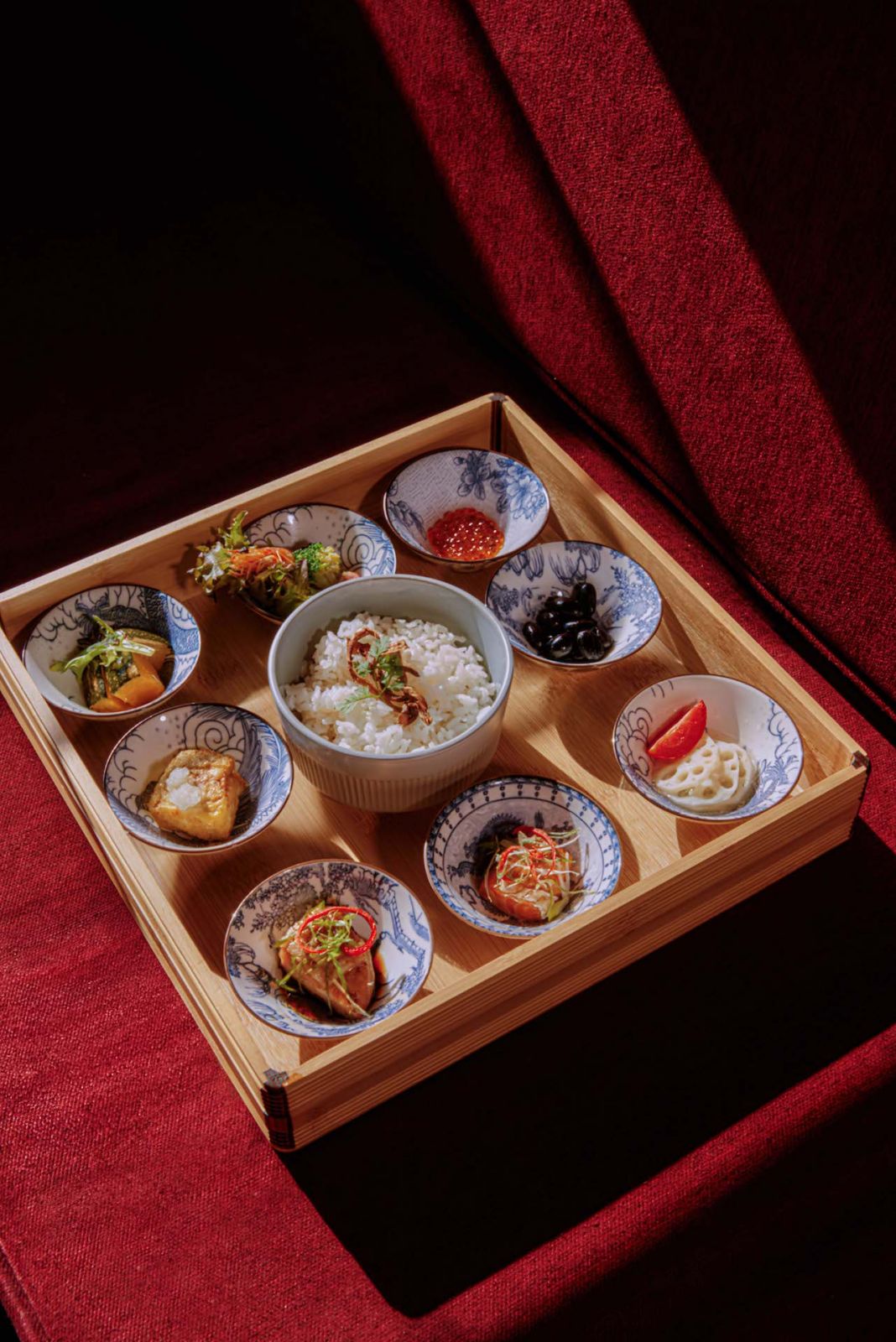 天下南隅飯店圓頂西餐廳「日式九宮格早餐」