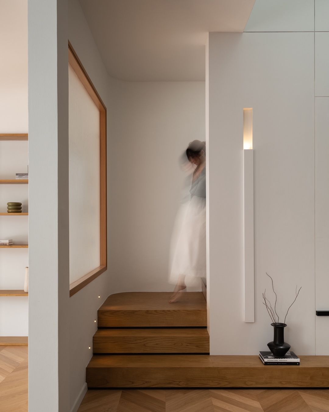 Large openings let in light