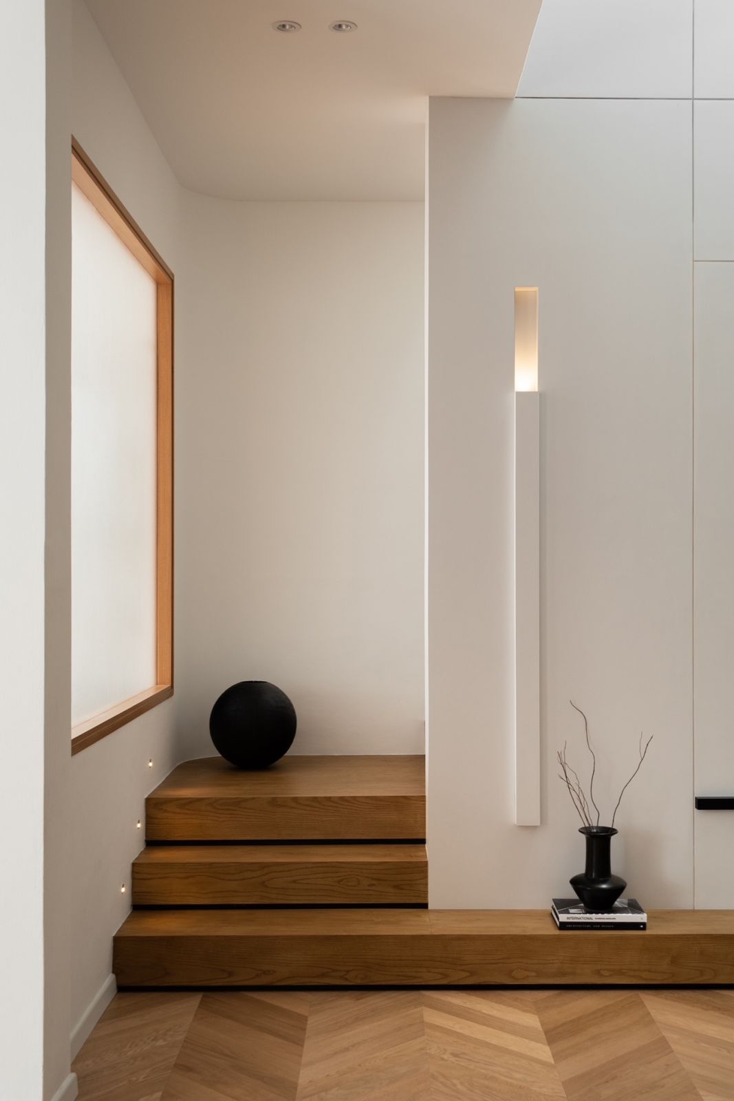 Large openings let in light