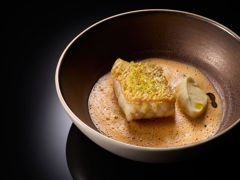 Amadai, lemon, laksa