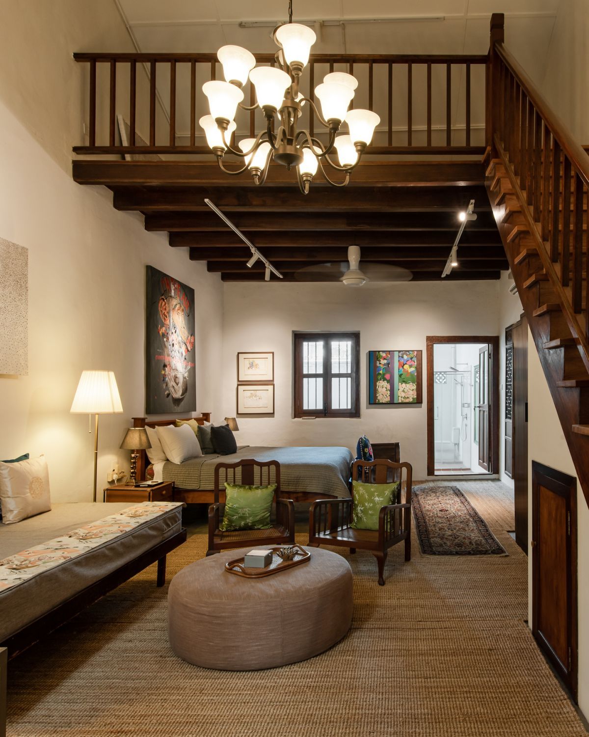 A simple renovation provides an ideal backdrop for gallery owner Lim Wei Ling's eclectic art collection to shine (Photo: David Yeow)