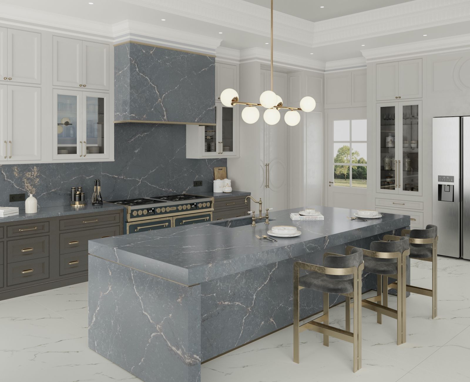 Silestone Le Chic Parisien Bleu