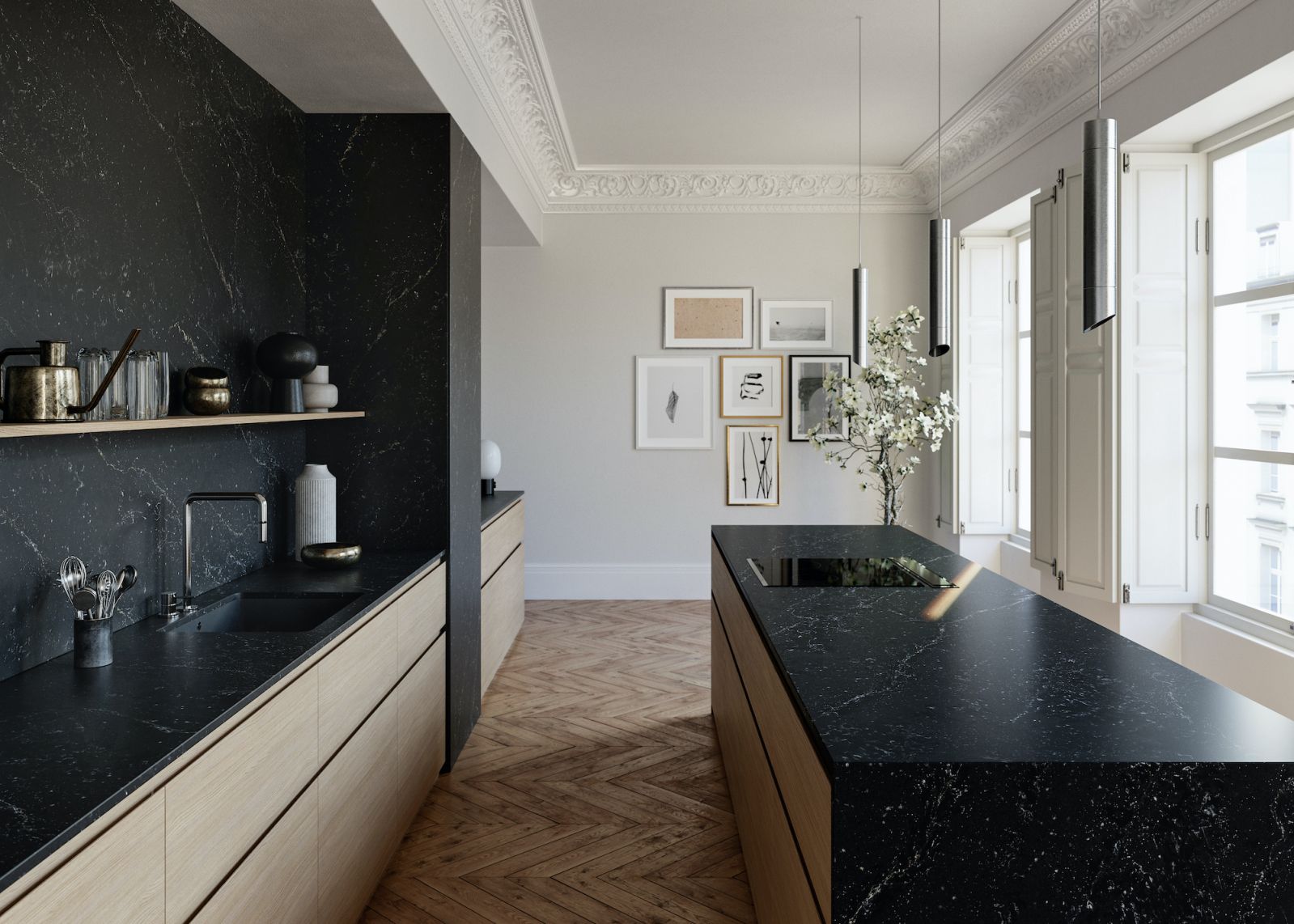 Silestone Le Chic Romantic Ash