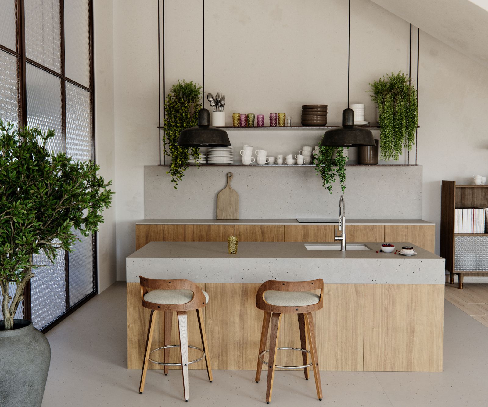 Silestone Urban Crush Concrete Pulse