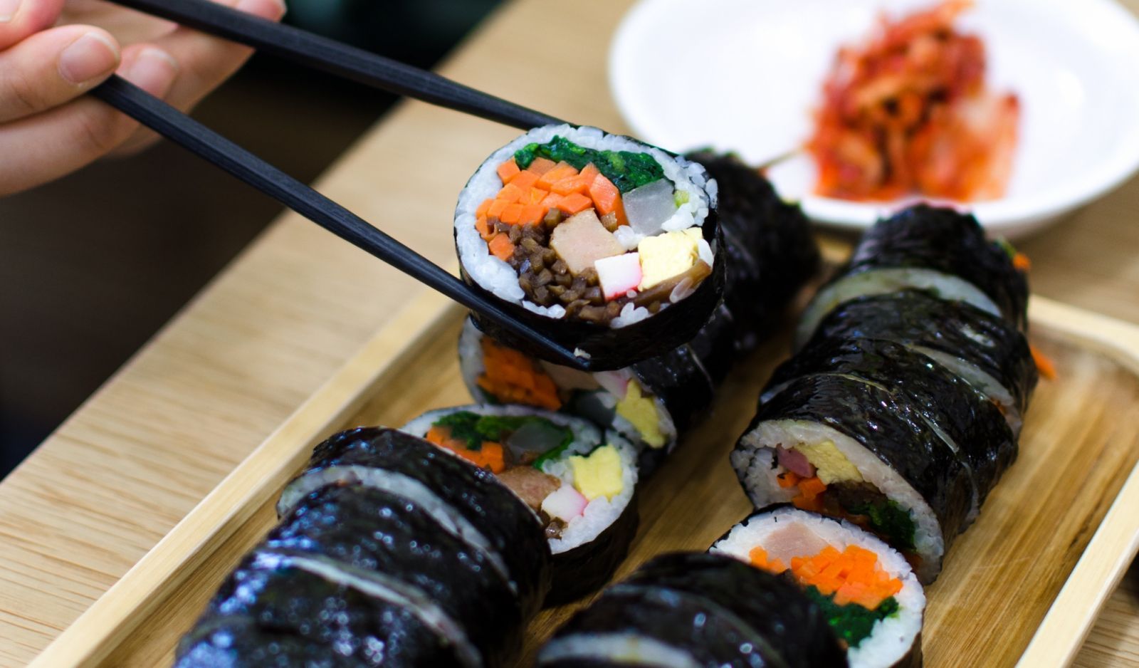 Kimbab (Photo: Unsplash / Filippo Faruffini)
