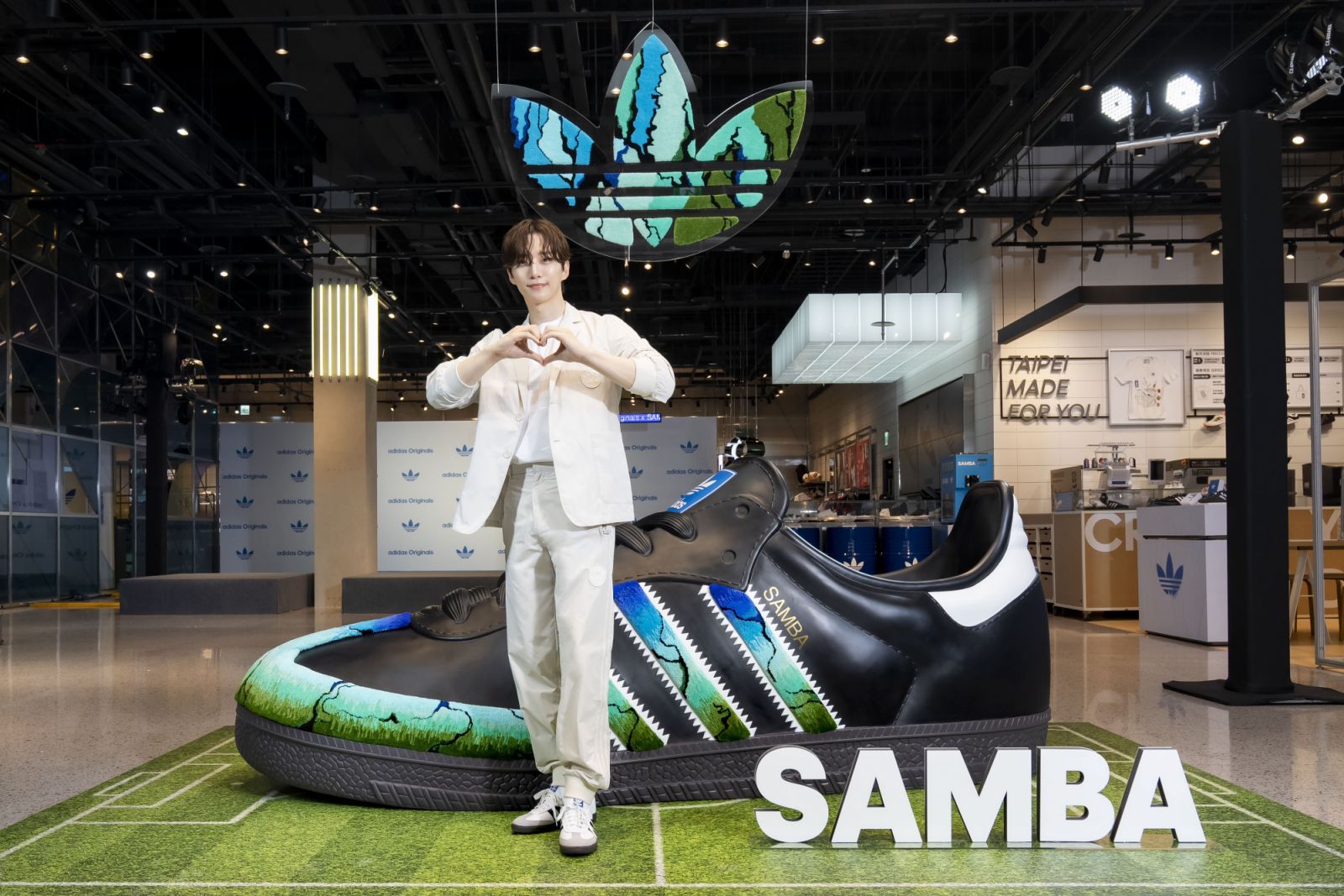 李俊昊降臨adidas Originals CLUB三葉草復古原創派對（Photo: adidas Originals）