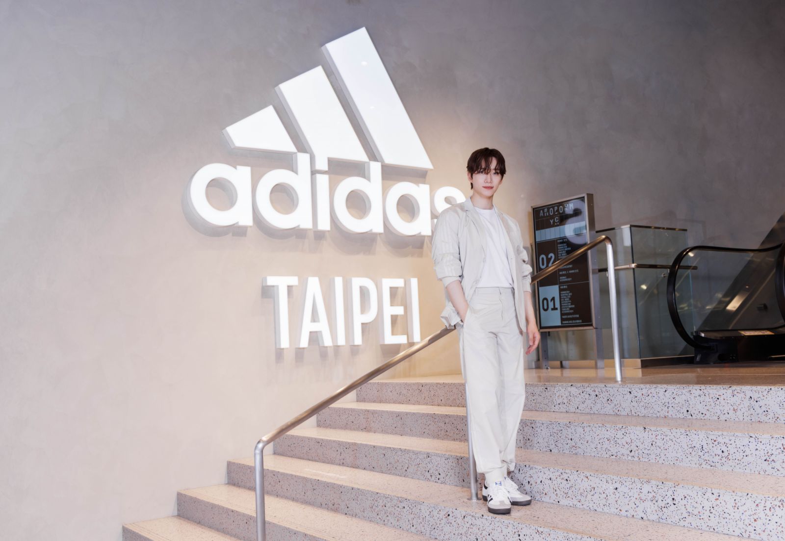 李俊昊睽違11年來台（Photo: adidas Originals）