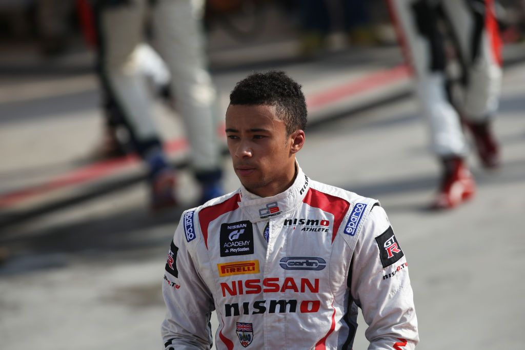 2015 GP3 Series Round 8..Bahrain International Circuit, Bahrain.Friday 20 November 2015..Jann Mardenborough, (GBR, Carlin) (Photo by Jakob Ebrey/Formula Motorsport Limited via Getty Images)