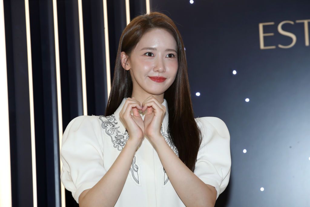 SEOUL, SOUTH KOREA - AUGUST 04: Yoona of South Korean girl group Girls' Generation is seen at the 'Estee Lauder' pop-up store opening on August 04, 2023 in Seoul, South Korea. (Photo by Han Myung-Gu/WireImage)