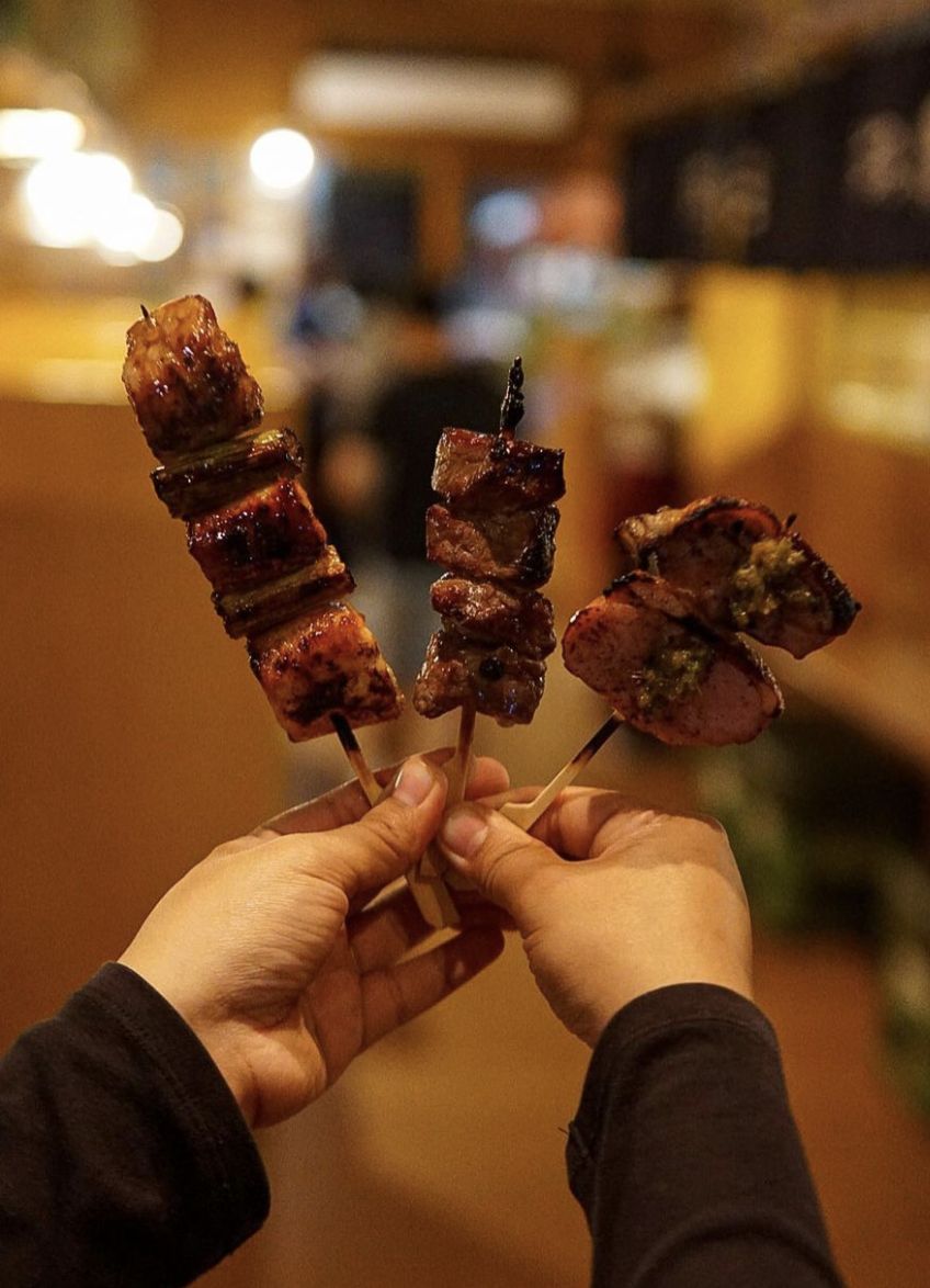 Yakitori trio (Photo: Instagram / @kingukongu.my)