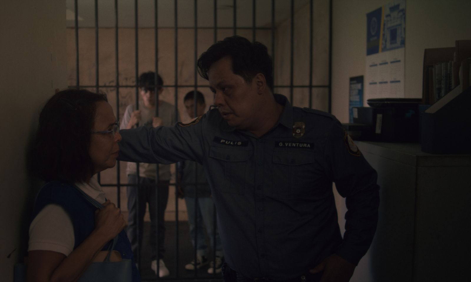 Actor Paolo O'Hara with actress Dolly de Leon in Ang Duyan ng Magiting