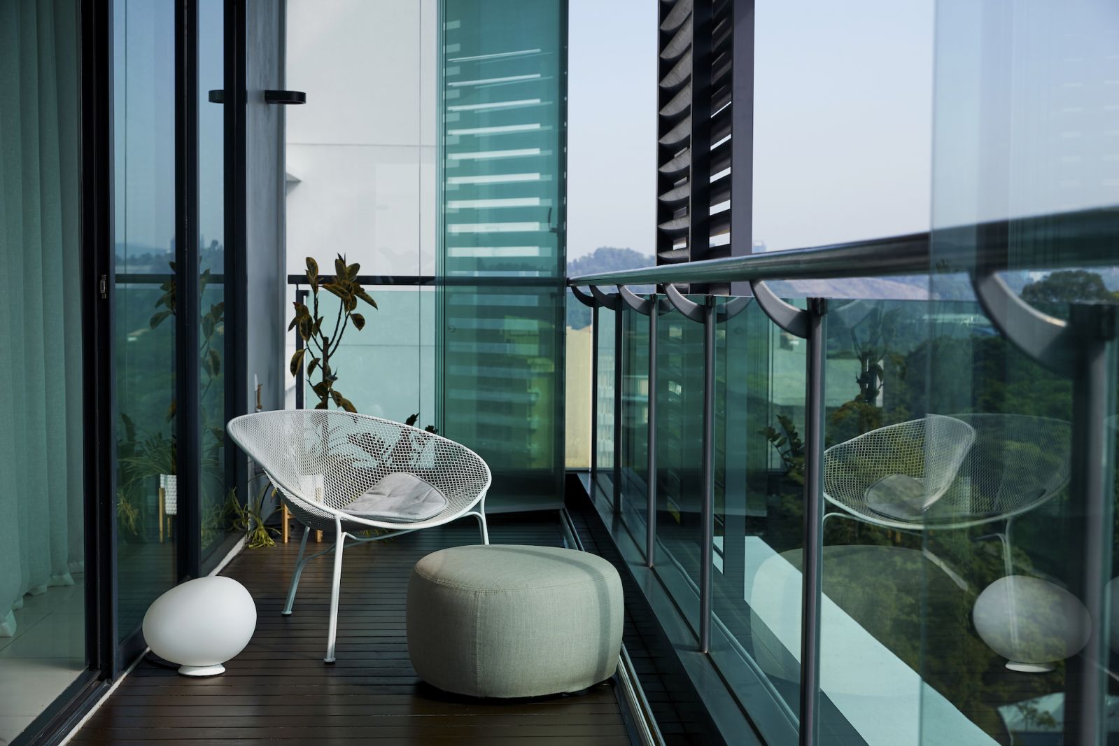 The Luna Outdoor Chair is a masterclass in simplicity