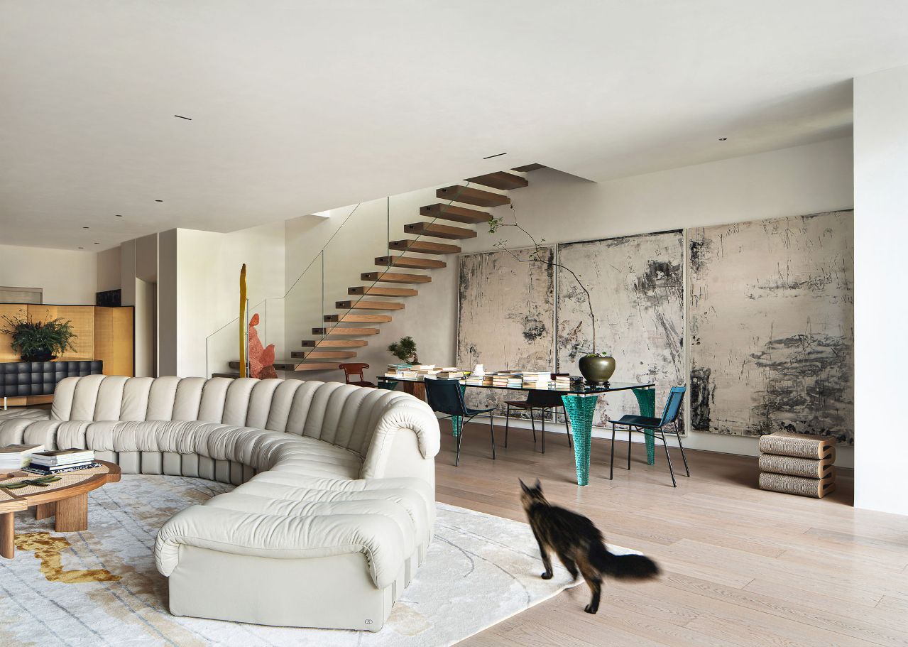 Home tour: An art collector's waterfront townhouse in Shenzhen