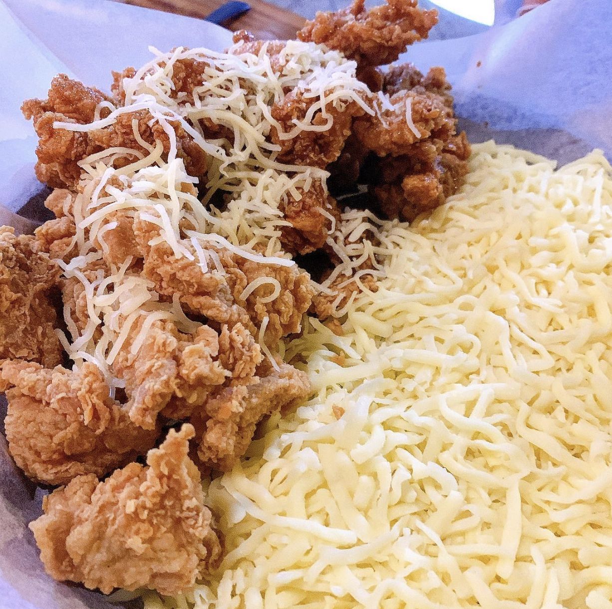 Snow cheese chicken (Photo: Instagram/@spicyfireeey)