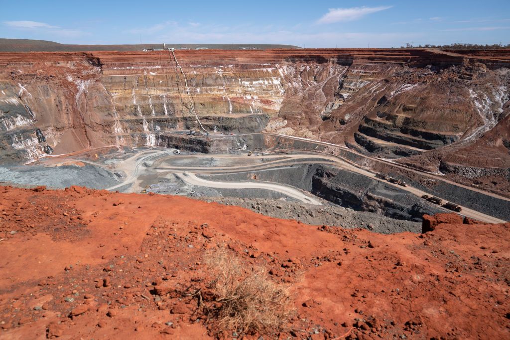 The subterranean Granny Smith gold mine in Australia (Photo: courtesy of Michael Robinson Chavez/The Washington Post via Getty Images
